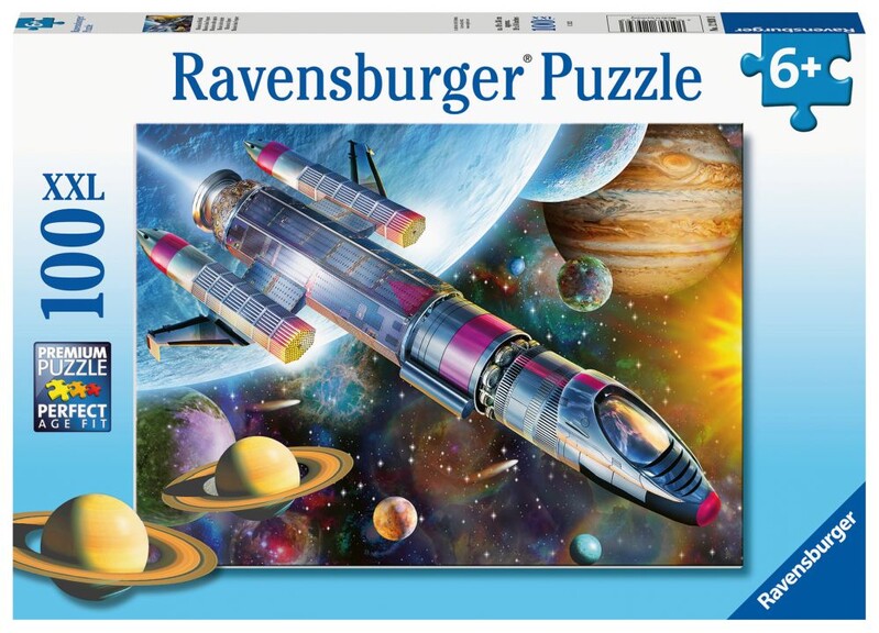 RAVENSBURGER - Vesmírna Misia 100 Dielikov