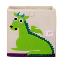 3 SPROUTS - Úložný box Dragon Green