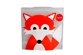 3 SPROUTS - Vrecko na občerstvenie 2ks Fox Gray