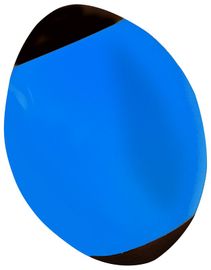 ANDRONI - Americká futbalová lopta mäkká - priemer 24 cm, modrá