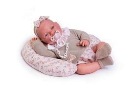 ANTONIO JUAN - 33116 NACIDA - realistické bábätko s látkovým telom