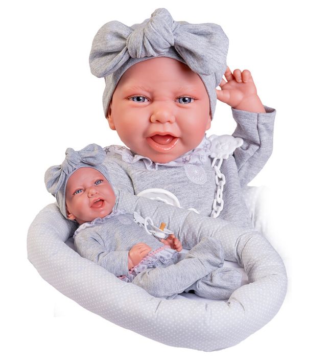 ANTONIO JUAN - 33228 CARLA - realistická bábika bábätko s mäkkým látkovým telom - 42 cm