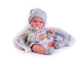 ANTONIO JUAN - 60029 TONETA - realistická bábika bábätko s celovinylovým telom - 33 cm