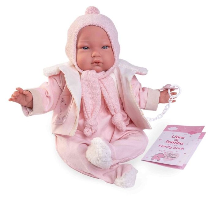 ANTONIO JUAN - 81383 Môj prvý REBORN ALEJANDRA - realistická bábika s mäkkým látkovým telom