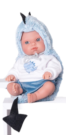 ANTONIO JUAN - 85105-4 Dráčik - realistická bábika bábätko s celovinylovým telom - 21 cm