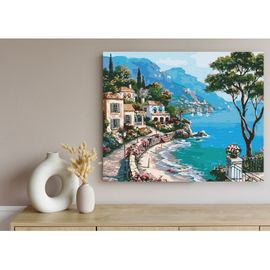 ASTRA - Maľovanie podľa čísel ITALIAN HOLIDAYS, na ráme, 40x50cm, 801022907