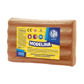 ASTRA - Modelovacia hmota do rúry MODELINA 1kg Hnedá, 304111002