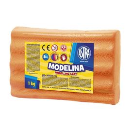 ASTRA - Modelovacia hmota do rúry MODELINA 1kg Oranžová, 304111006
