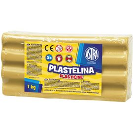 ASTRA - Plastelína 1kg Hnedobéžová, 303111020