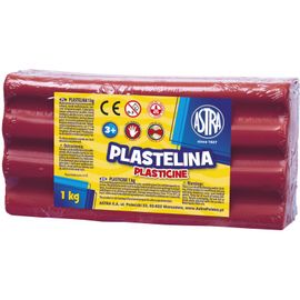 ASTRA - Plastelína 1kg Ružová tmavá, 303111008