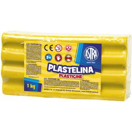 ASTRA - Plastelína 1kg Žltá, 303111002