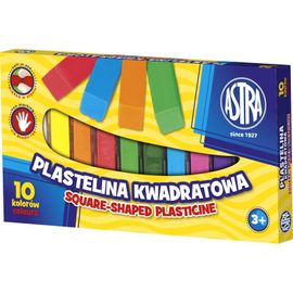 ASTRA - Plastelína hranatá 10 farieb, 303115006