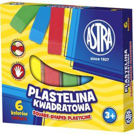 ASTRA - Plastelína hranatá 6 farieb, 83811908