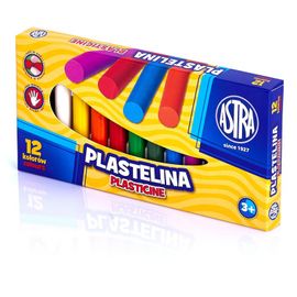 ASTRA - Plastelína základná 12 farieb, 83813906