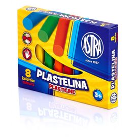 ASTRA - Plastelína základná 8 farieb, 83814902