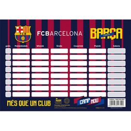 ASTRA - Rozvrh hodín / Timetable FC BARCELONA, FC-202, 708018003