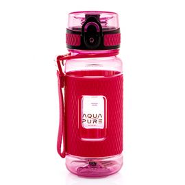 ASTRA - Zdravá fľaša AQUA PURE 400 ml - neon pink, 511023007