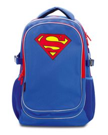 BAAGL - Školský batoh s pršiplášťom Superman – ORIGINAL