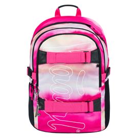 BAAGL - Školský batoh Skate Pink Stripes