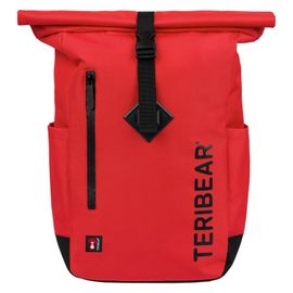 BAAGL - Zavinovací batoh TERIBEAR červený