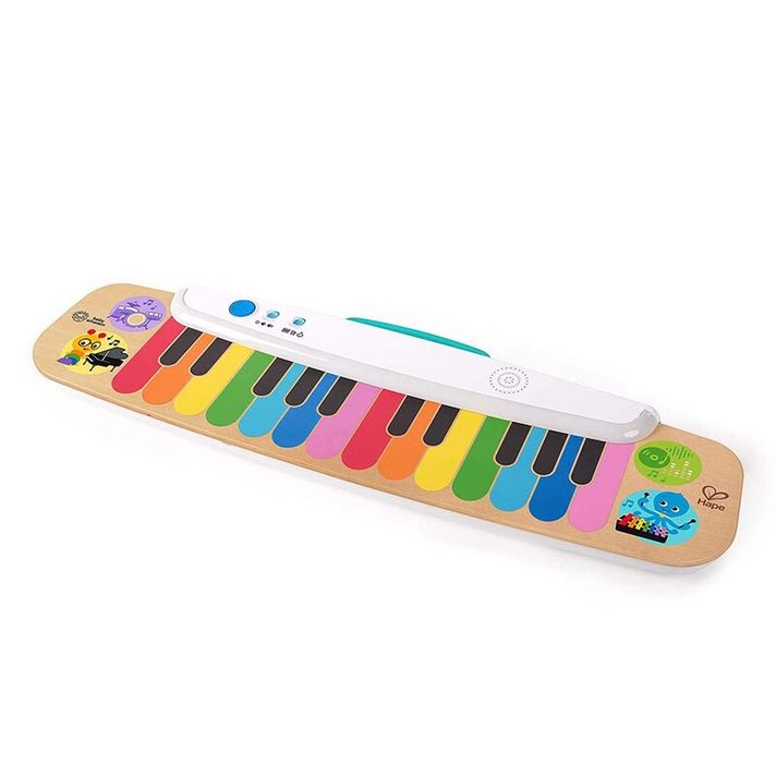 BABY EINSTEIN - Hračka drevená hudobná keyboard Magic Touch HAPE 12m+
