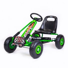 BABY MIX - Detská šliapacia motokára Go-kart Razor zelená