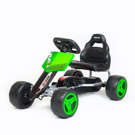 BABY MIX - Detská šliapacia motokára Go-kart Speedy zelená