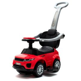 BABY MIX - Detské hrajúce vozítko 3v1 červené