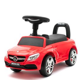BABY MIX - Detské odrážadlo Mercedes Benz AMG C63 Coupe červené