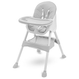 BABY MIX - Jedálenská stolička Nora dusty grey