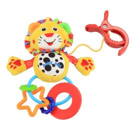 BABY MIX - Plyšová hračka s hrkálkou gepardík