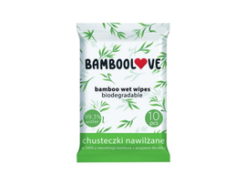 BAMBOOLOVE - Vlhčené obrúsky bambus 10 ks
