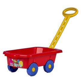 BAYO - Detský vozík Vlečka 45 cm červený