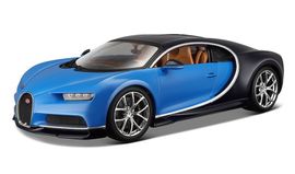 BBURAGO - 1:18 Bugatti Chiron blue/deep blue