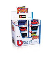 BBURAGO - 1:43 STREET FIRE DISPENSER 24 KS, Mix Produktov
