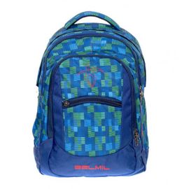 BELMIL - BelMil školský batoh 338-27 Green Blue