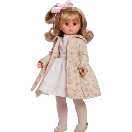 BERBESA - Luxusná detská bábika-dievčatko Flora 42cm