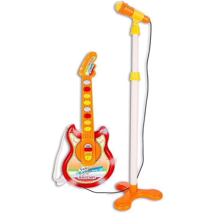 BONTEMPI -  Gitara s mikrofónom detská