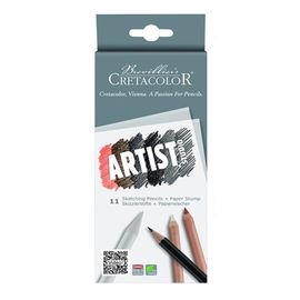 BREVILLIER-CRETACOLOR - CRT sada umeleckých ceruziek 11ks
