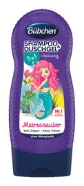 BÜBCHEN - Kids šampón a sprchovací gél 2v1 Malá morská panna 230 ml