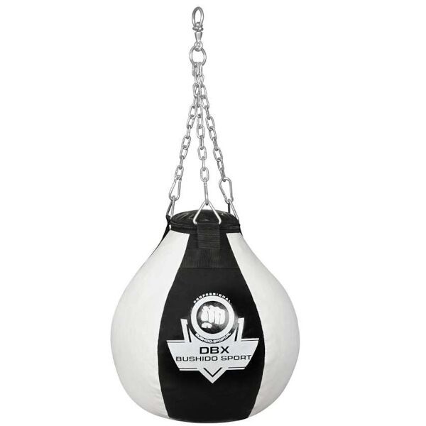 BUSHIDO - Boxerská hruška DBX SK15 čierno-biela 15 kg