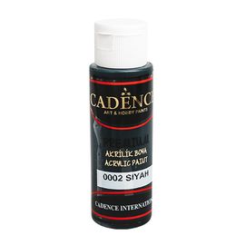 CADENCE - Akrylová farba CADENCE Premium, čierna, 70 ml