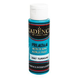 CADENCE - Akrylová farba Premium, tyrkysová, 70 ml