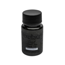 CADENCE - Farba akrylová Cadence D.Metalic, čierna, 50 ml