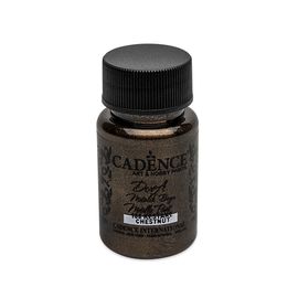 CADENCE - Farba akrylová Cadence D.Metalic, hnedá, 50 ml