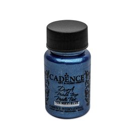 CADENCE - Farba akrylová Cadence D.Metalic, modrá, 50 ml