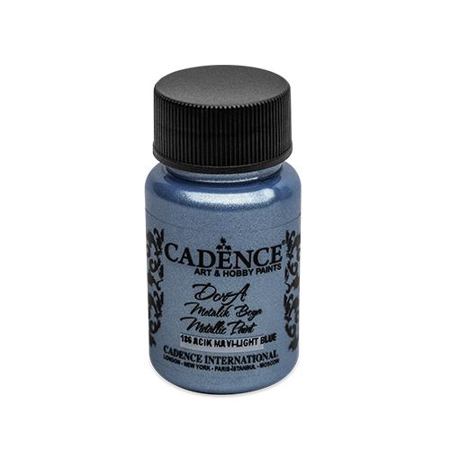 CADENCE - Farba akrylová Cadence D.Metalic, sv. modrá, 50 ml