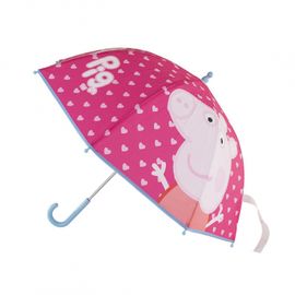 CERDÁ - Detský dáždnik PEPPA PIG Pinkie Transparent, 2400000598