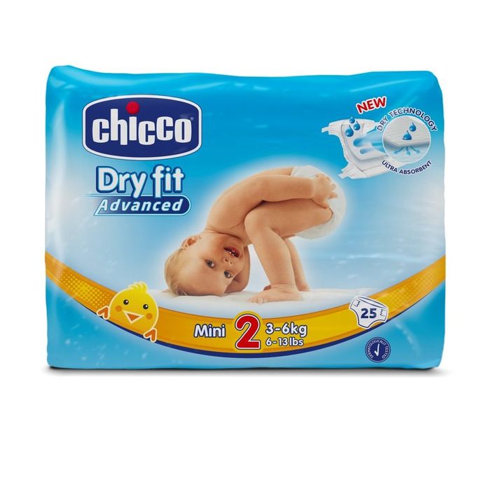 CHICCO - Plienky Mini 3-6kg 25ks