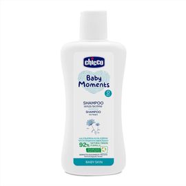 CHICCO - Šampón na vlasy Baby Moments 92 % prírodných zložiek 200 ml
